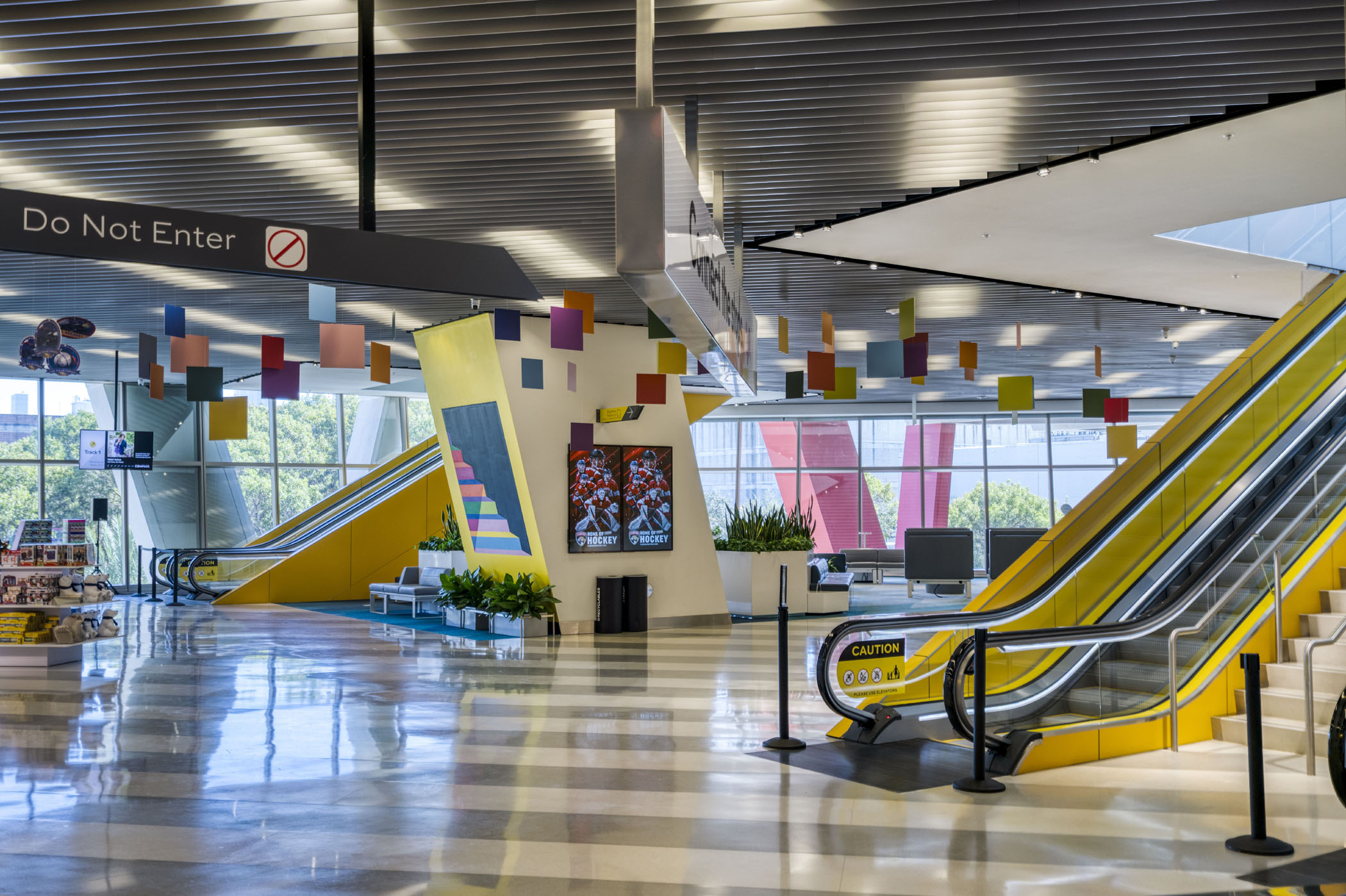 Linear Omega Baffle Thin Profile Metal Ceiling