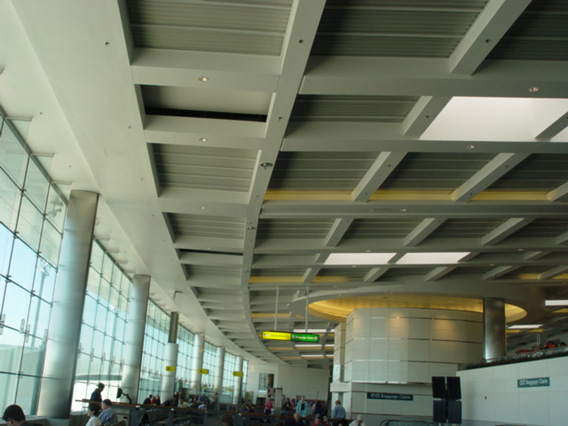 Ripple Pan Corrugated Ceiling Panels