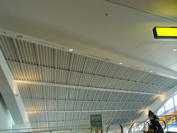 Ripple Pan Corrugated Ceiling Panels