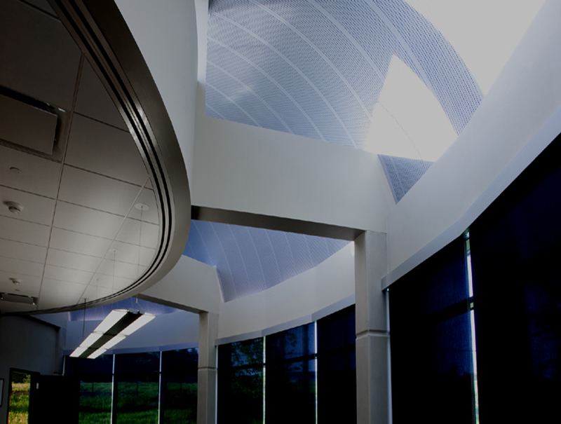 Curviform Curved Linear Metal Ceiling System