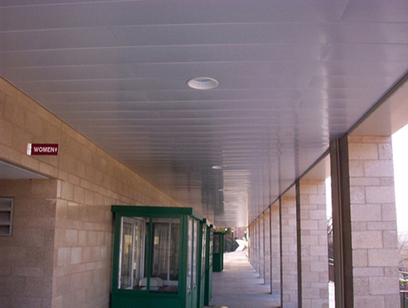 Linear Plank Interior and Exterior Metal Ceiling System
