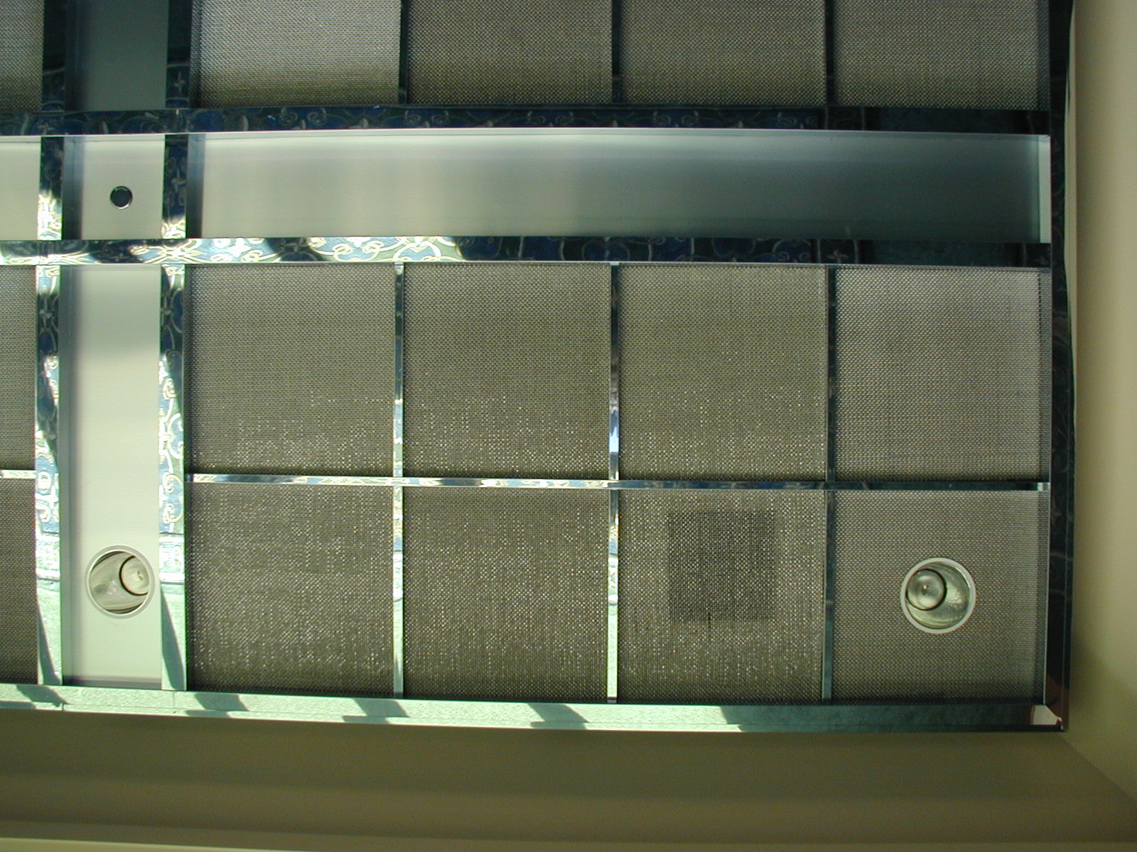 Open Beam Suspended Decorative Grid Metal Ceiling System