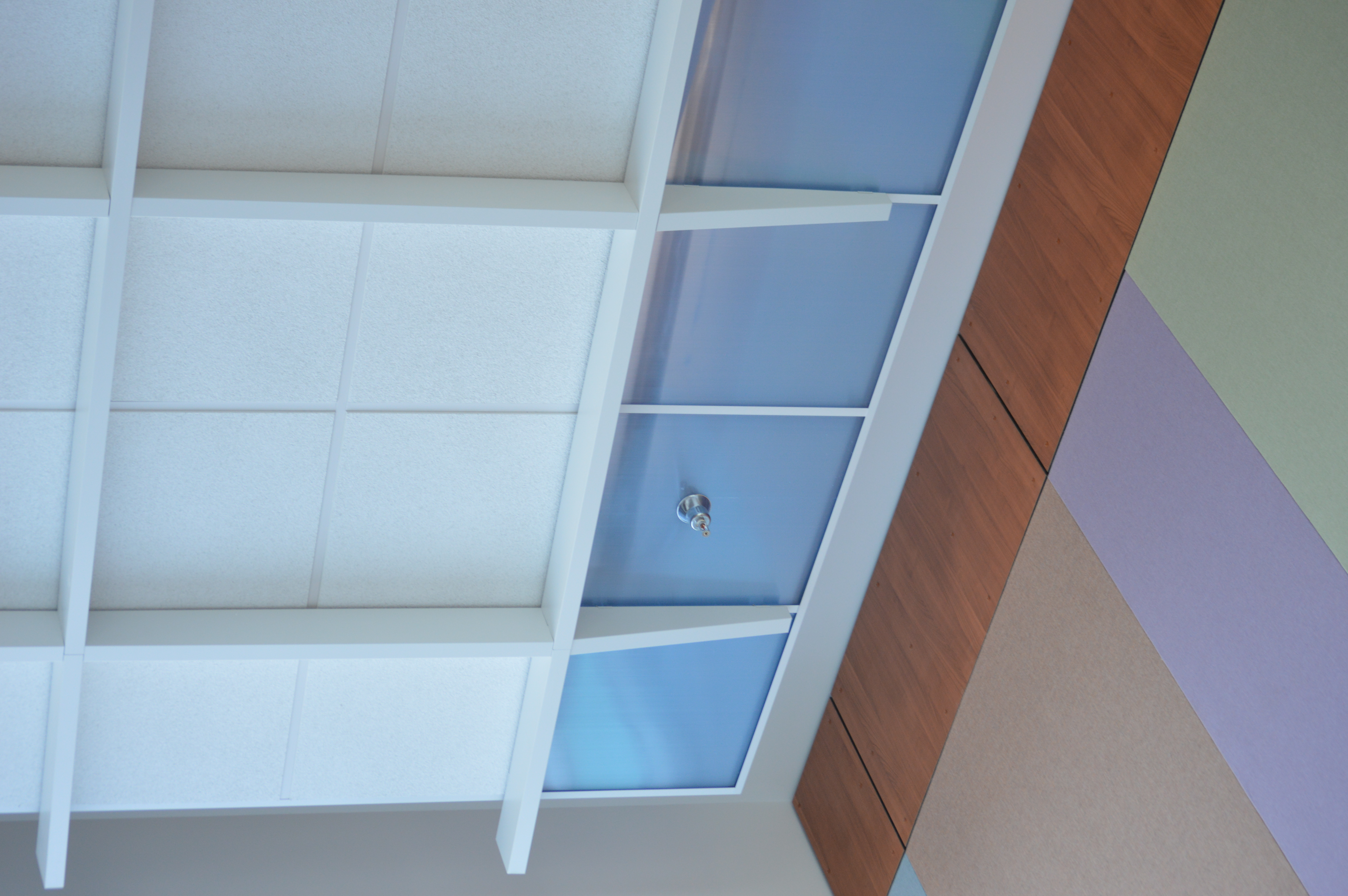 Open Beam Suspended Decorative Grid Metal Ceiling System