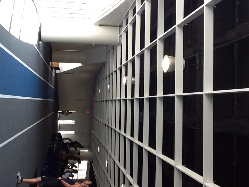 Open Beam Suspended Decorative Grid Metal Ceiling