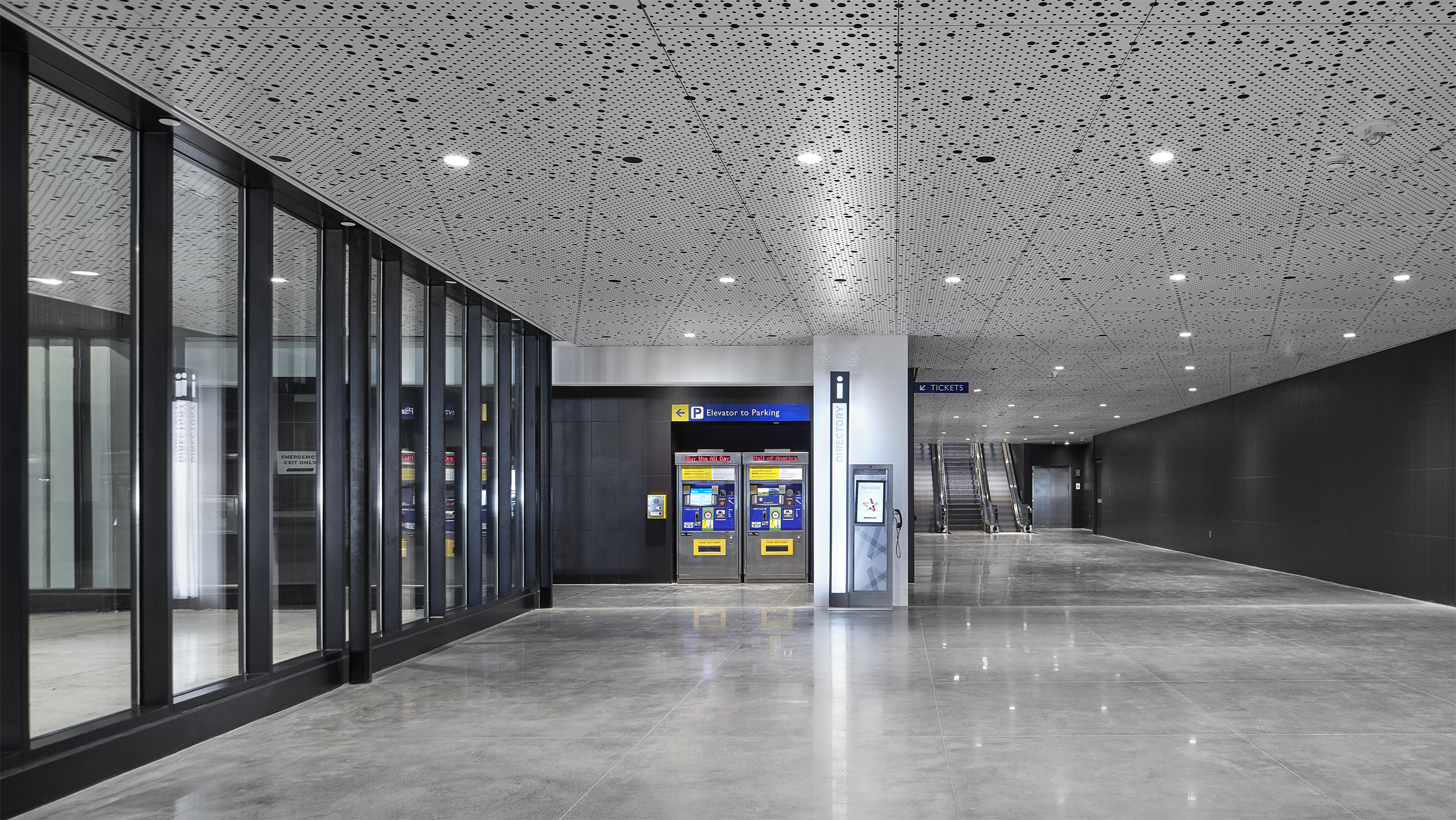 Visons 100 Torsion Spring Metal Ceiling and Panels