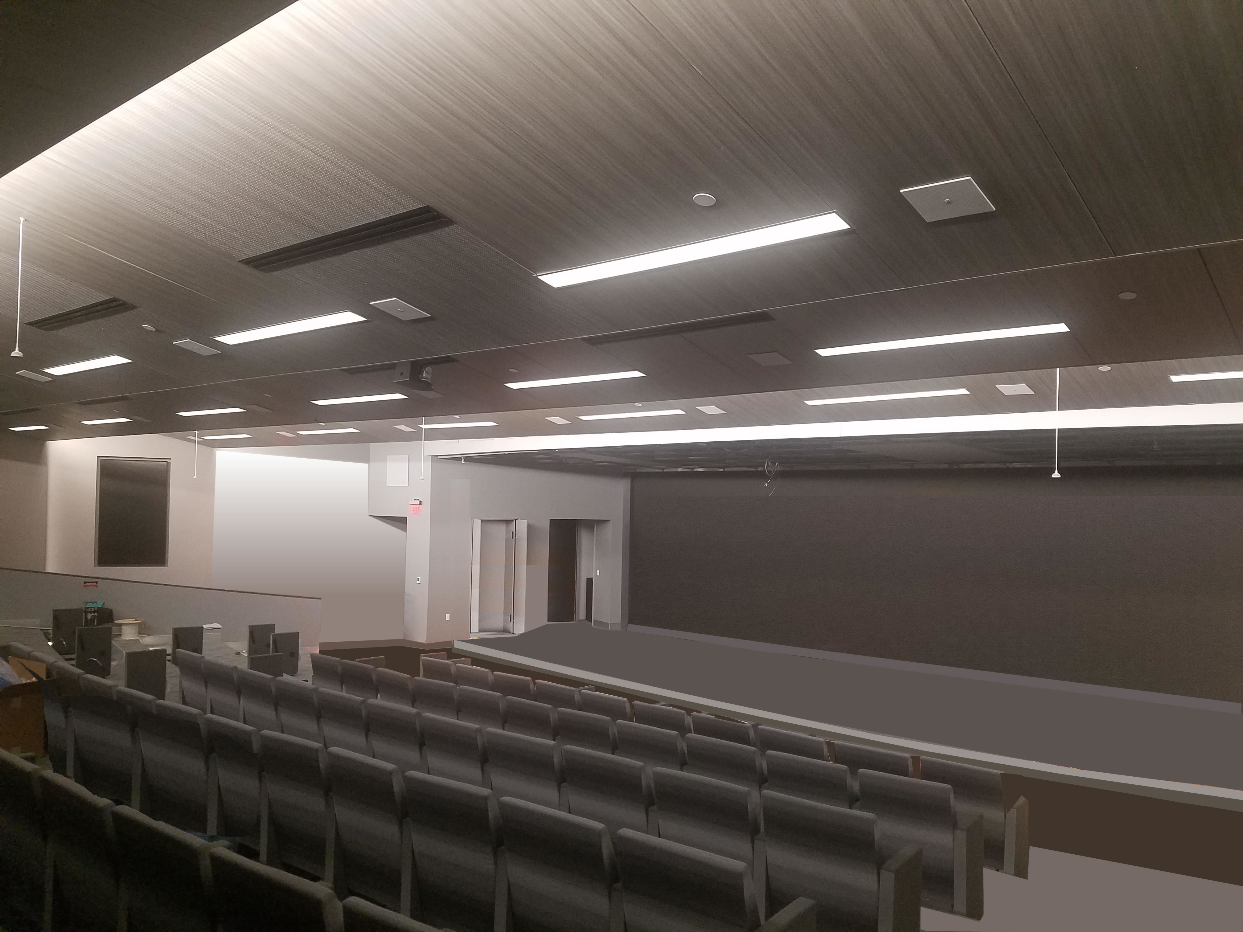 Visions 100 Torsion Spring Metal Ceiling System -- Custom Perforated